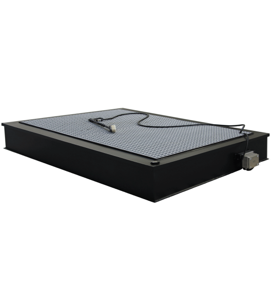 Gigantesque plateforme pour nettoyage de grandes pièces