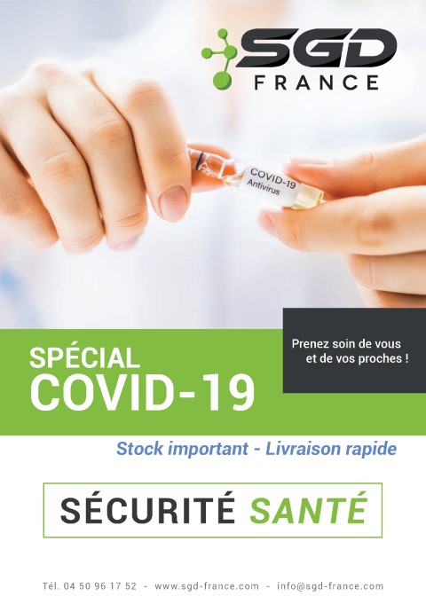 Catalogue Gamme Spécial COVID-19 : Sécurité Santé
