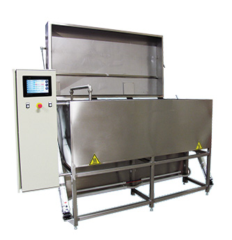 Linear Jet machine de lavage sur mesure pour pièces industrielles en production