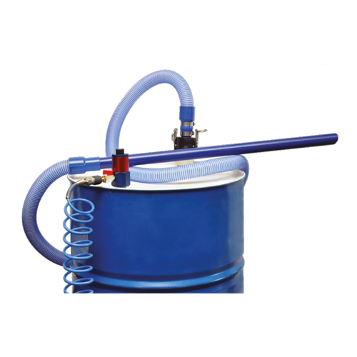 Pompe pneumatique pour transvasement de fluides - solution robuste et rapide pour les opérations industrielles et ateliers