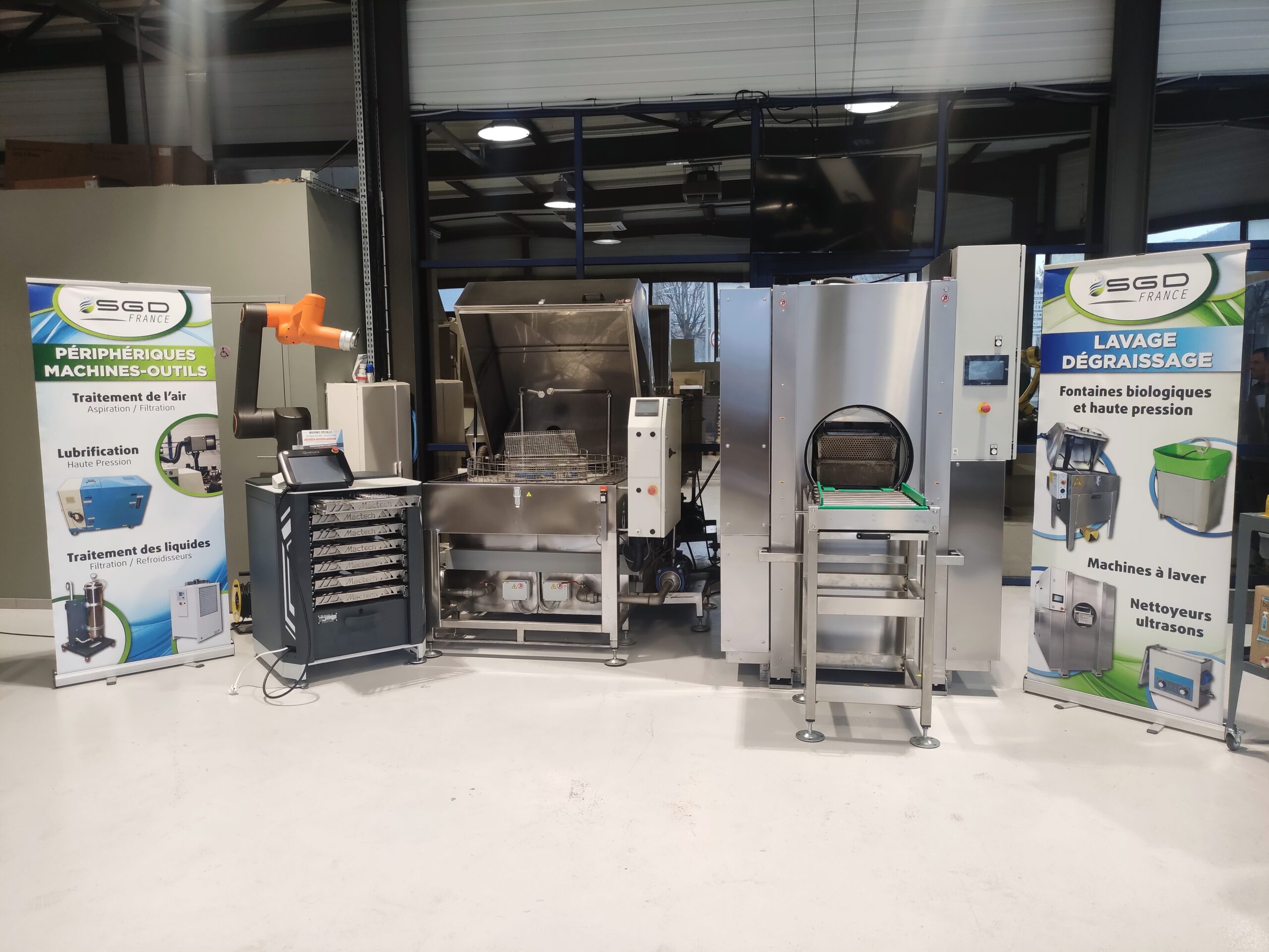 ROTOR S 2B HT – MACHINE DE LAVAGE PAR ASPERSION, IMMERSION ET ULTRASONS – Image 3