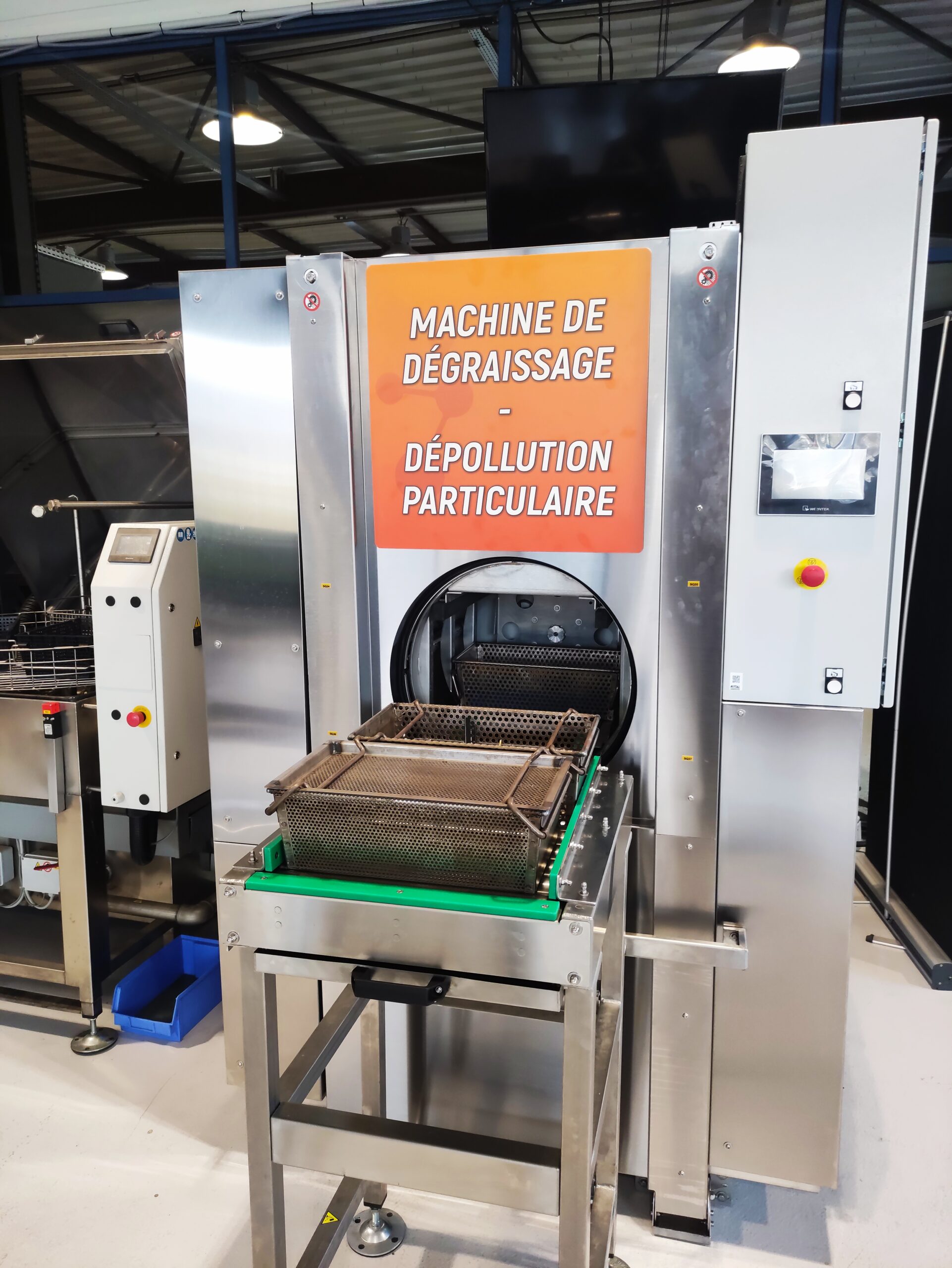 ROTOR S 2B HT – MACHINE DE LAVAGE PAR ASPERSION, IMMERSION ET ULTRASONS – Image 4