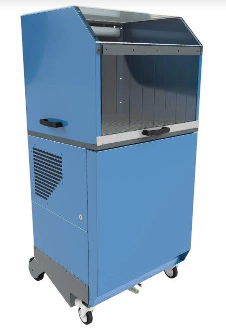 SPC-004 – CABINE DE SOUFFLAGE AVEC ASPIRATION DES BROUILLARDS D'HUILE – Image 1