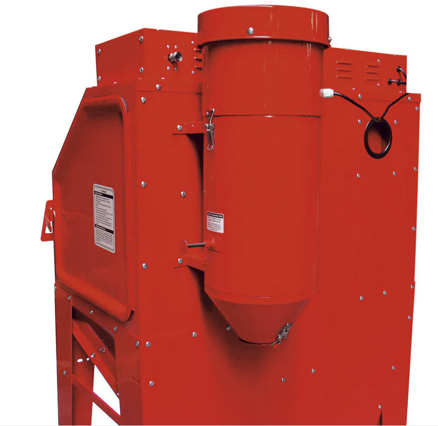 CS195 – CABINE DE SABLAGE  PROFESSIONNELLE 310 L AVEC DÉPOUSSIÉREUR INTÉGRÉ – Image 2