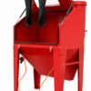 CS212 – CABINE DE SABLAGE  PORFESSIONELLE 390 L AVEC DÉPOUSSIÉREUR INTÉGRÉ - Thumbnail Image 2