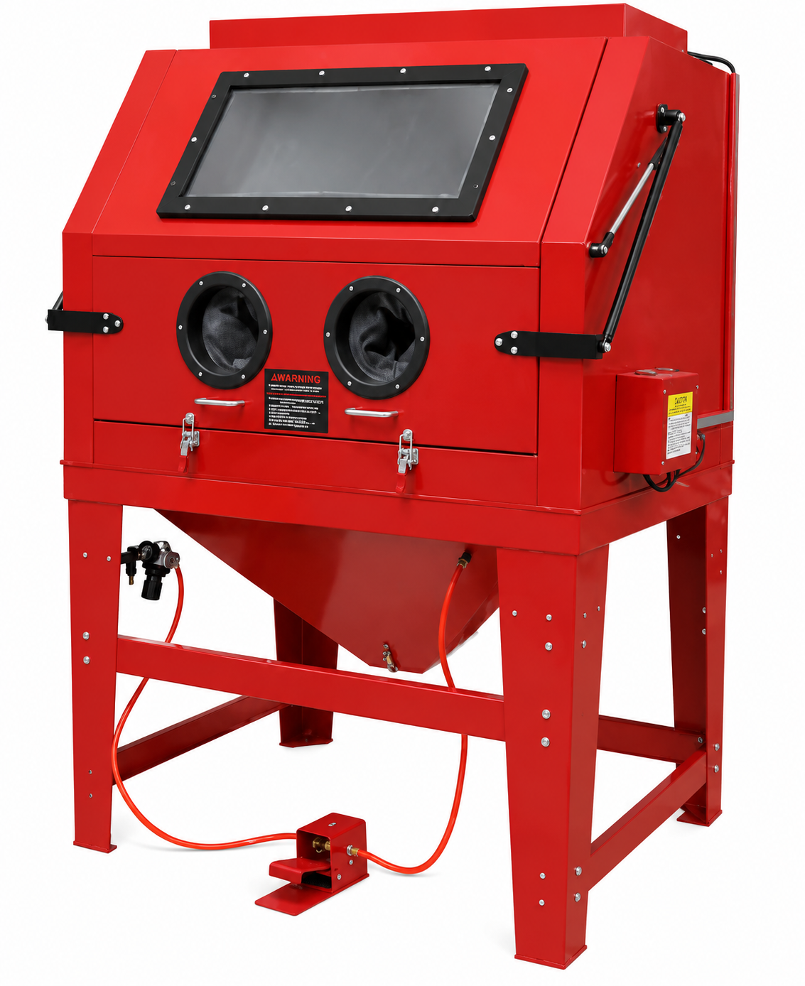 CS310 – CABINE DE SABLAGE PROFESSIONNELLE 900 L AVEC DÉPOUSSIÉREUR INTÉGRÉ – Image 1