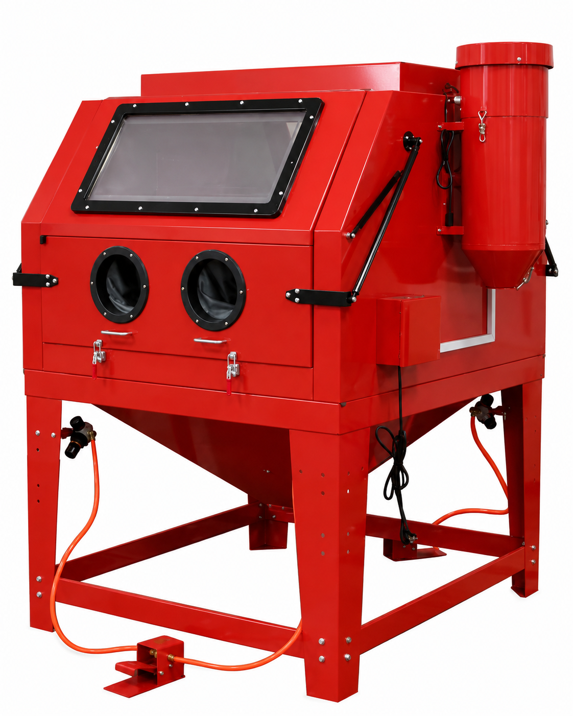CS410 – CABINE DE SABLAGE PROFESSIONNELLE 1200 L AVEC DÉPOUSSIÉREUR INTÉGRÉ – Image 1