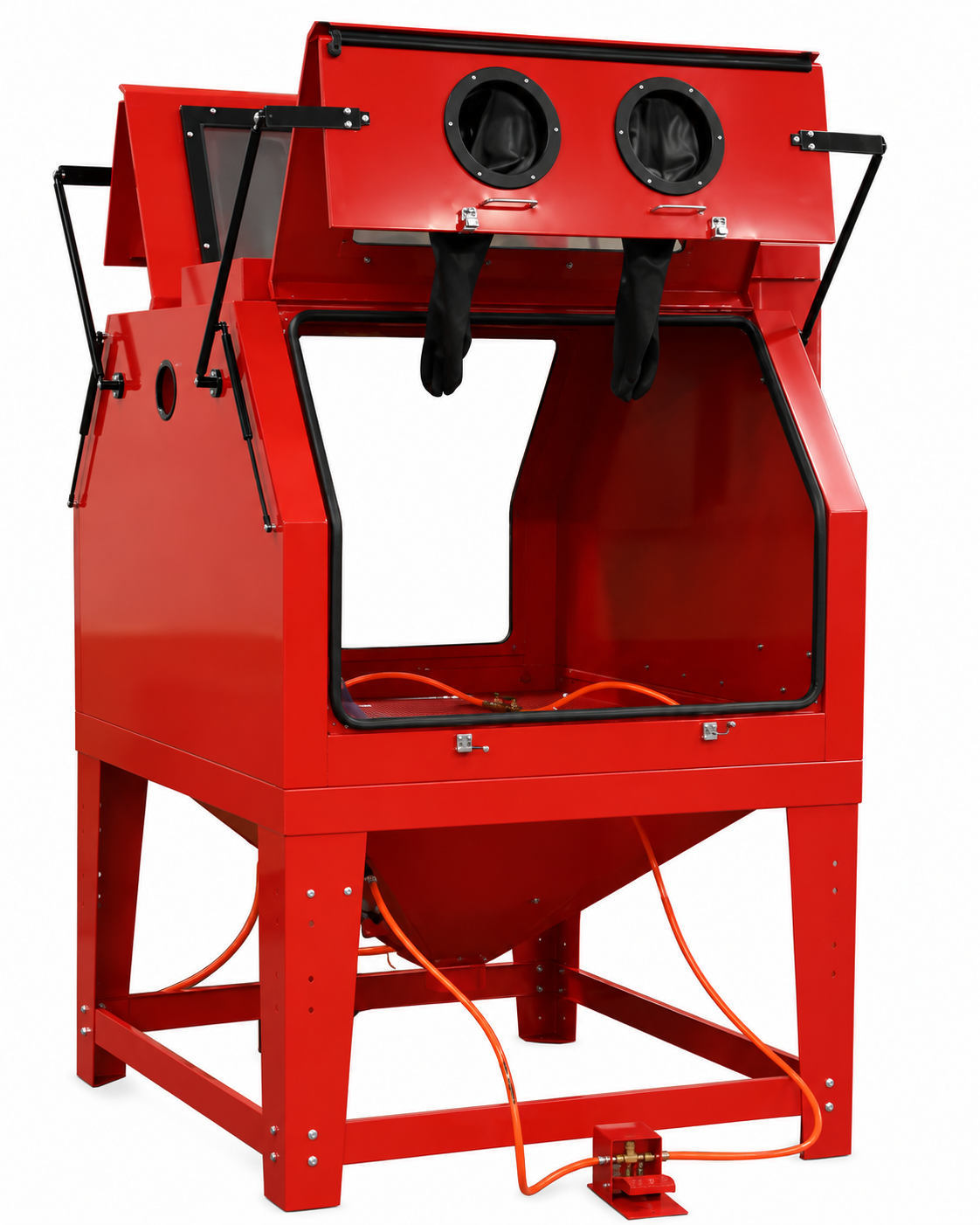 CS410 – CABINE DE SABLAGE PROFESSIONNELLE 1200 L AVEC DÉPOUSSIÉREUR INTÉGRÉ – Image 2
