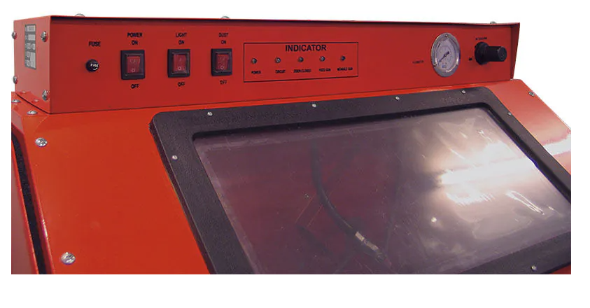 CS195 – CABINE DE SABLAGE  PROFESSIONNELLE 310 L AVEC DÉPOUSSIÉREUR INTÉGRÉ – Image 5