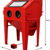 CS195 – CABINE DE SABLAGE  PROFESSIONNELLE 310 L AVEC DÉPOUSSIÉREUR INTÉGRÉ - Thumbnail Image 3