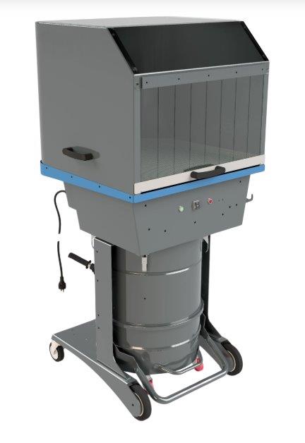 CSP PRO – CABINE DE SOUFFLAGE AVEC ASPIRATION INTÉGRÉE – Image 1