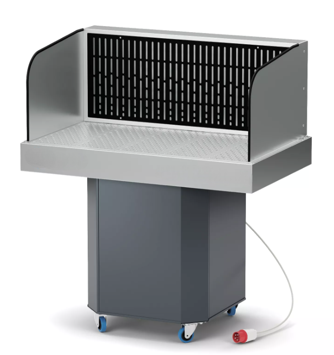 CSP - TABLE ASPIRANTE INDUSTRIELLE MOBILE AVEC SYSTÈME D'EXTRACTION ET DE FILTRATION INTÉGRÉ – Image 1